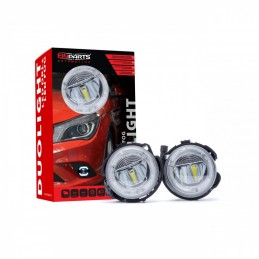 LED SvÄtla Pro DennĂ­ SvĂ­cenĂ­ s Mlhovkami SUBARU Impreza WRX III (2007-2013)
